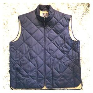 Men’s JCrew Navy Vest
